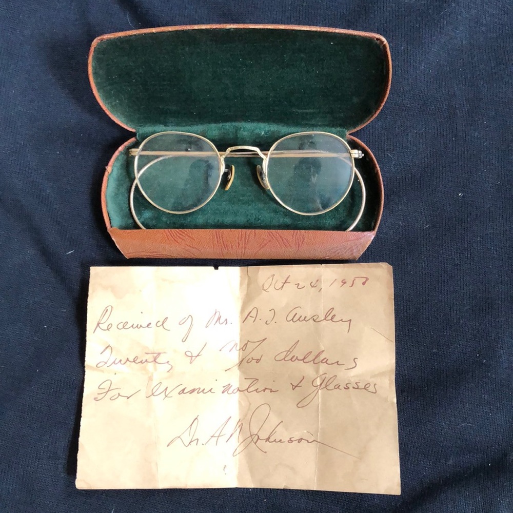Vintage glasses 1950
